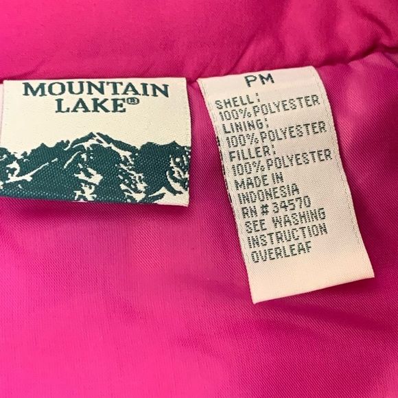 3/$30 Mountain lakes fuchsia red vest - Picture 3 of 5